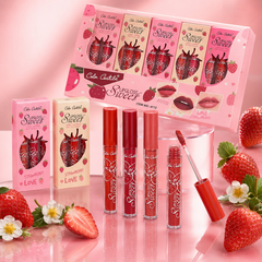 مجموعة جلوس فراولة ثابتة Color Castle Lipgloss Sweet Strawberry Love Cos090526-13