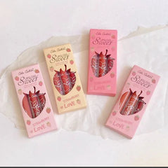 مجموعة جلوس فراولة ثابتة Color Castle Lipgloss Sweet Strawberry Love Cos090526-13