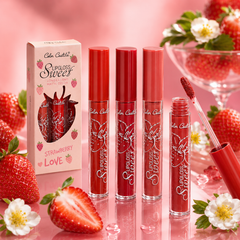 مجموعة جلوس فراولة ثابتة Color Castle Lipgloss Sweet Strawberry Love Cos090526-13