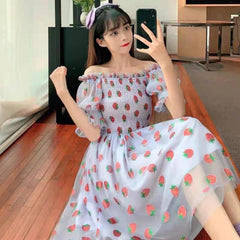 AO0507-17 فستان صبايا مميز حجم واحد مناسب ( 45 -60 كغم) ,, Free Size (45 - 60) KG