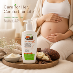 لوشن زبدة الكاكاو لتقليل وعلاج علامات التمدد بالجلد – 250ml Cocoa Butter Massage Lotion Cas320526-49