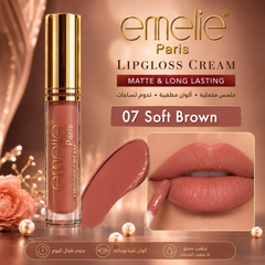 جلوس إميلي باريس كريمي مطفي Lipgloss Cream Matte – ألوان ثابتة ومخملية - CAS-20260610-025627-840