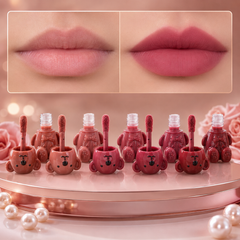 مجموعة Lip Gloss الدبدوب – 5 درجات نود مات أنثوية Cos090526-08