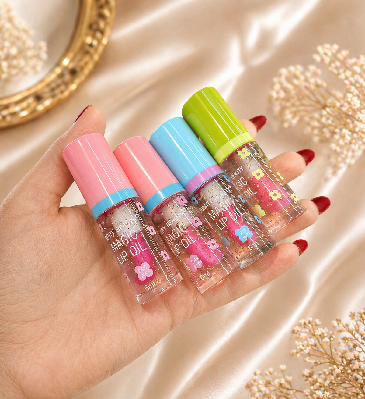 ليب أويل Magic Lip Oil – ترطيب ولمعة طبيعية مع توريد خفيف Cos-010526-13