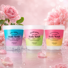 مقشر جسم ثنائي اللون بروائح ناعمة و فواحة - KORMESIC Body Scrub – 250g CAS-20260614-215054-675