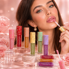 جلوس ليب أويل بالفواكه والفيتامينات Vitamins of Fruits لترطيب ولمعان الشفاه Cos090526-07
